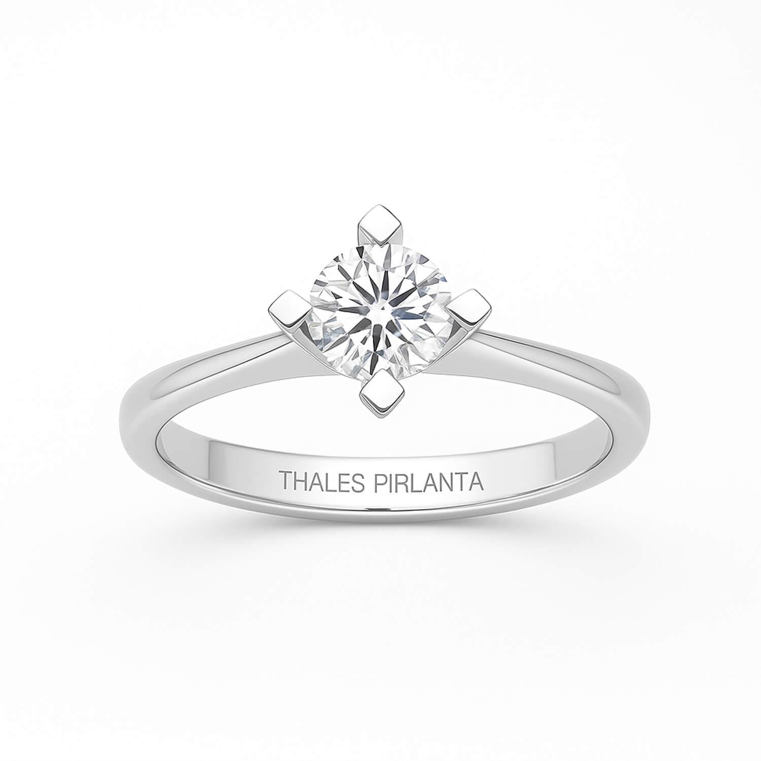 0.59 Karat D Renk HRD Tektaş Pırlanta