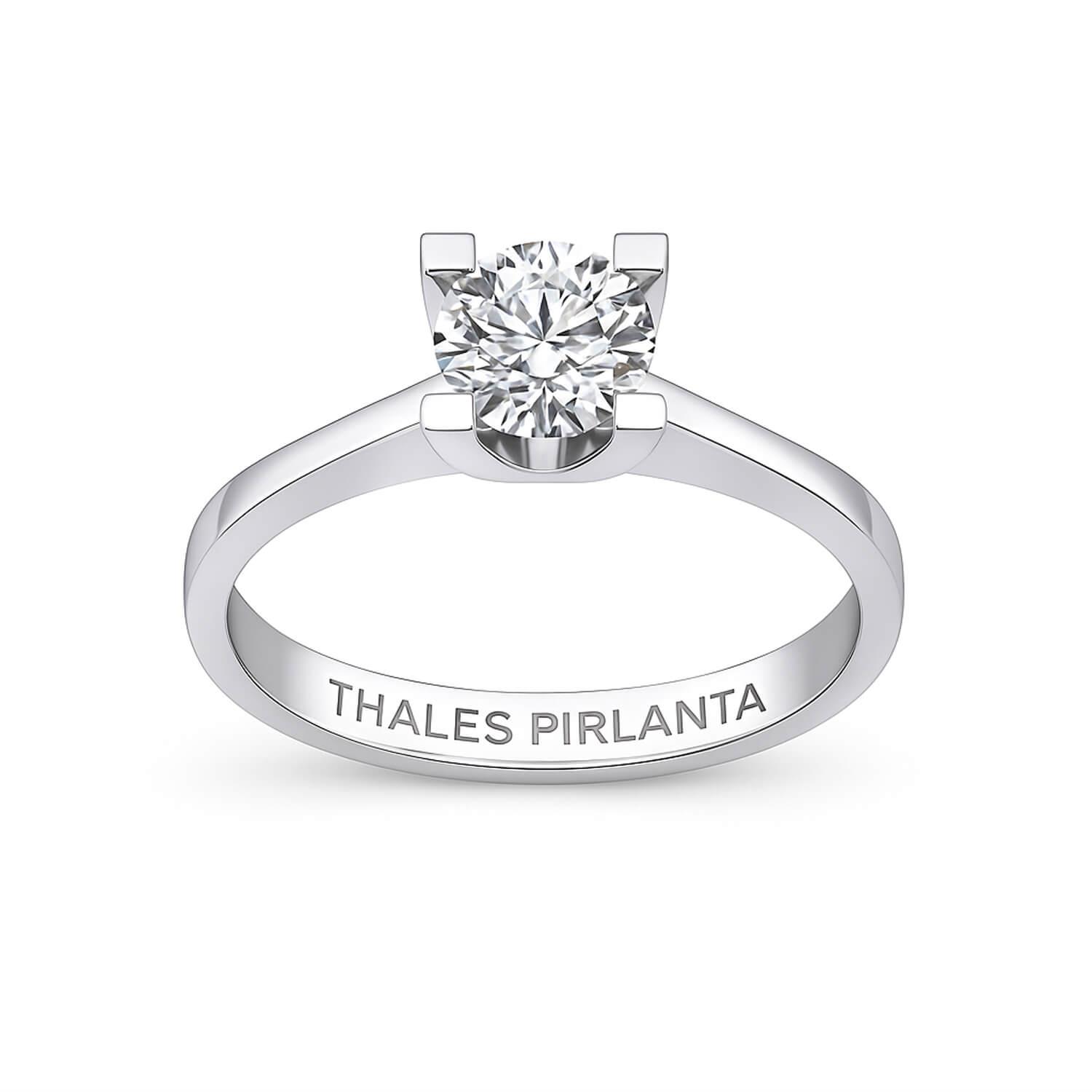 0.81 Karat E Renk HRD Sertifikalı Tektaş Pırlanta