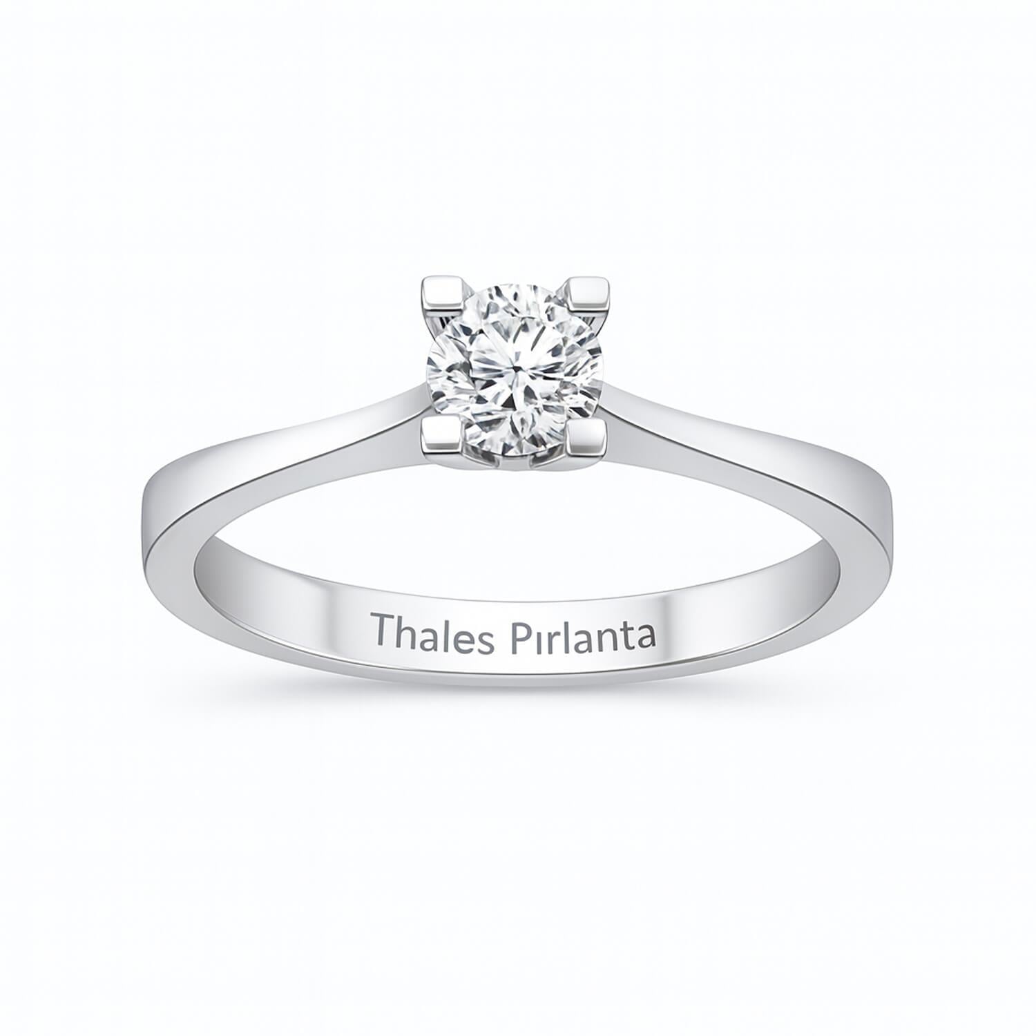 0.31 Carat D Color VVS2 Clarity Tektaş Pırlanta