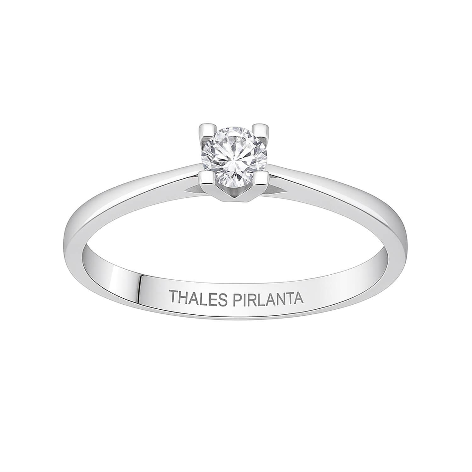 0.18 Karat F Renk Tektaş Pırlanta