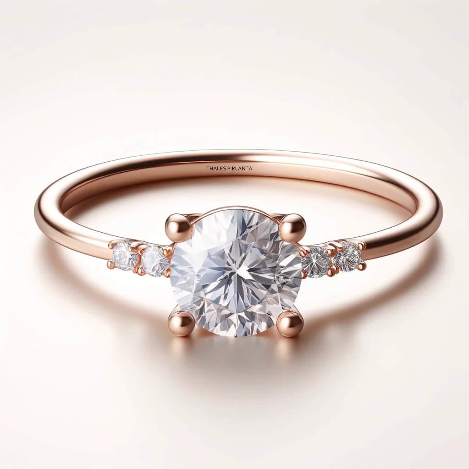 0,40 Karat Tektaş Pırlanta Yüzük