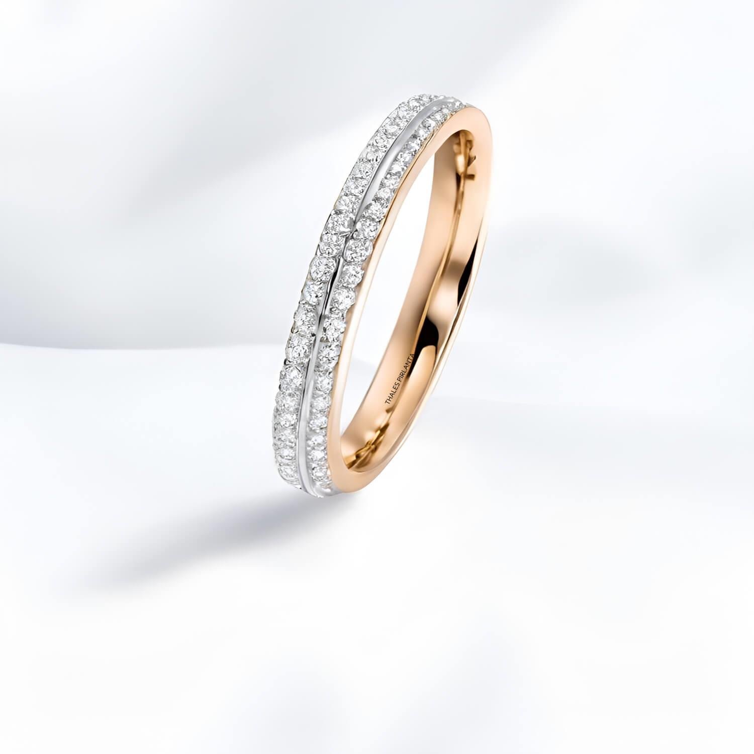 0.50 Karat F Renk Pırlanta Alyans