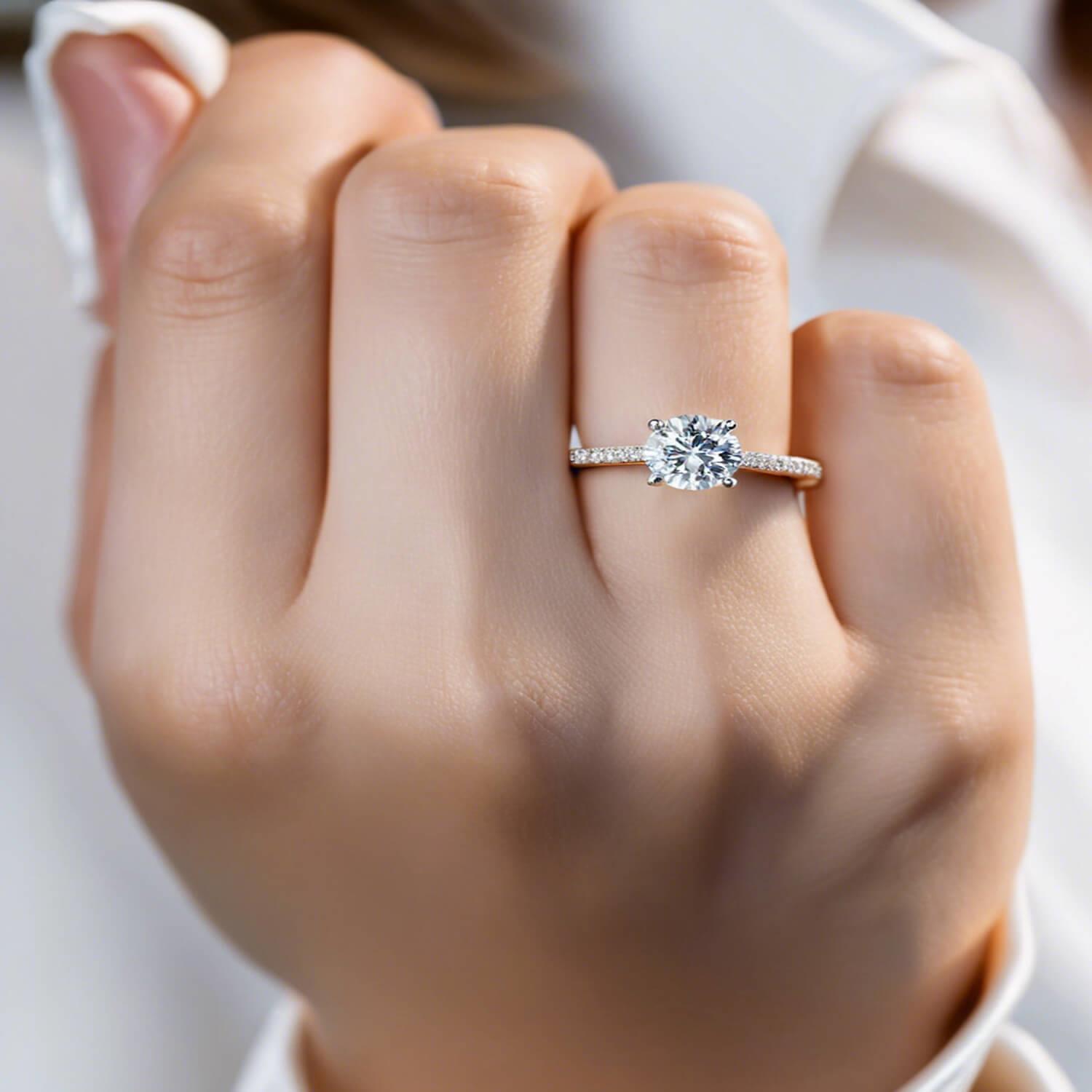 1.50 Karat GIA E SI2 Kolu Taşlı Tektaş Pırlanta Yüzük