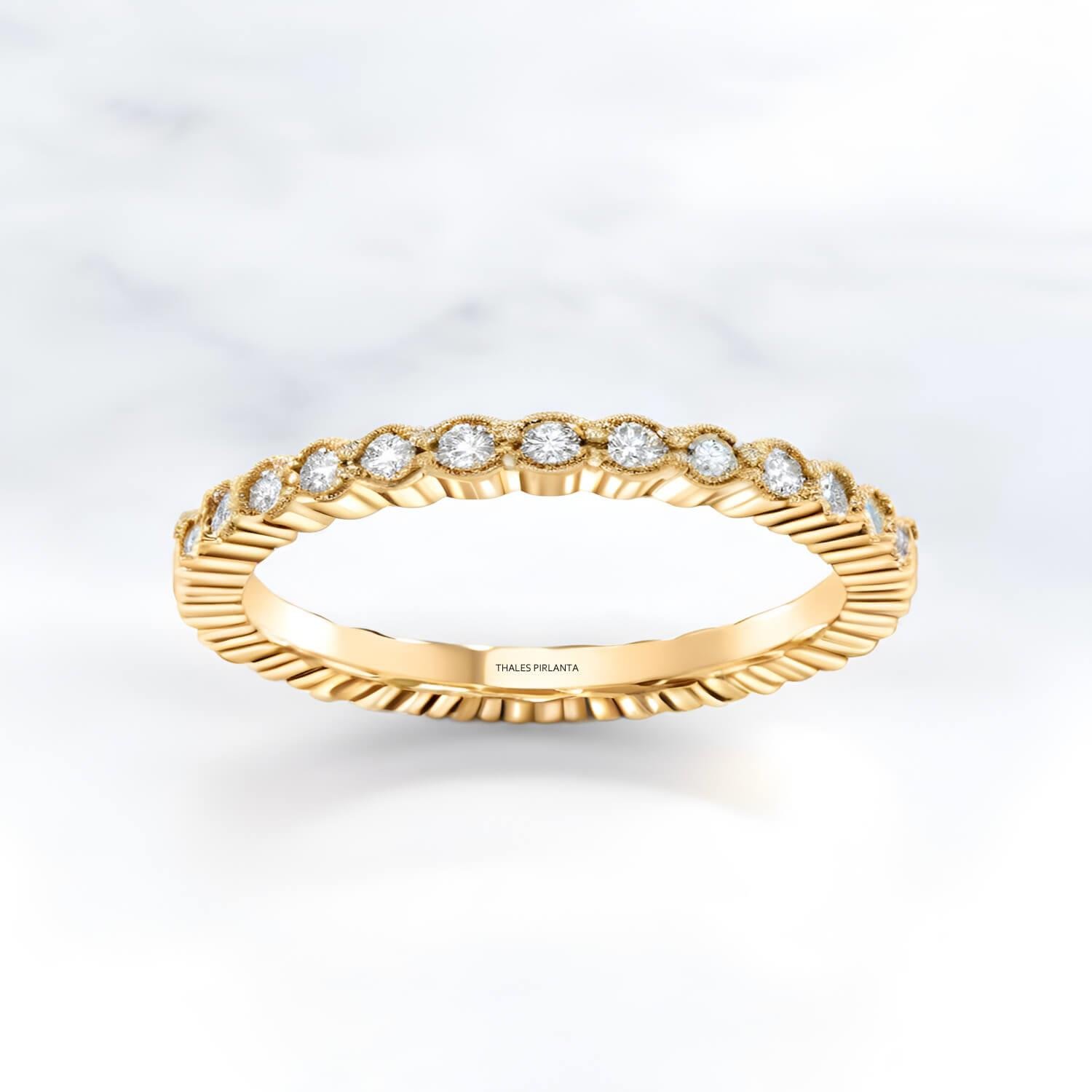 0,30 Karat E Renk Pırlanta Tamtur Alyans Fiyatları