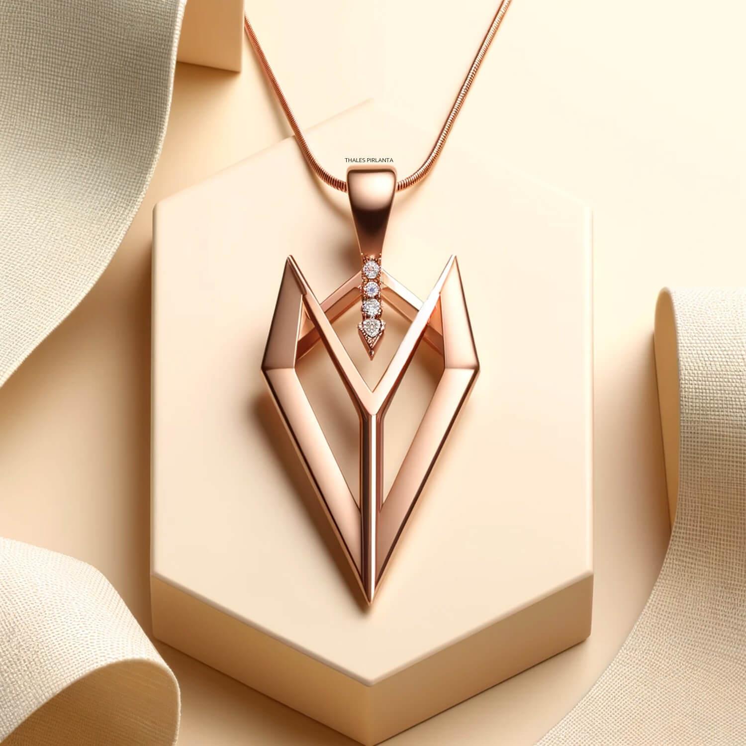 Arrowine Tasarım Kolye