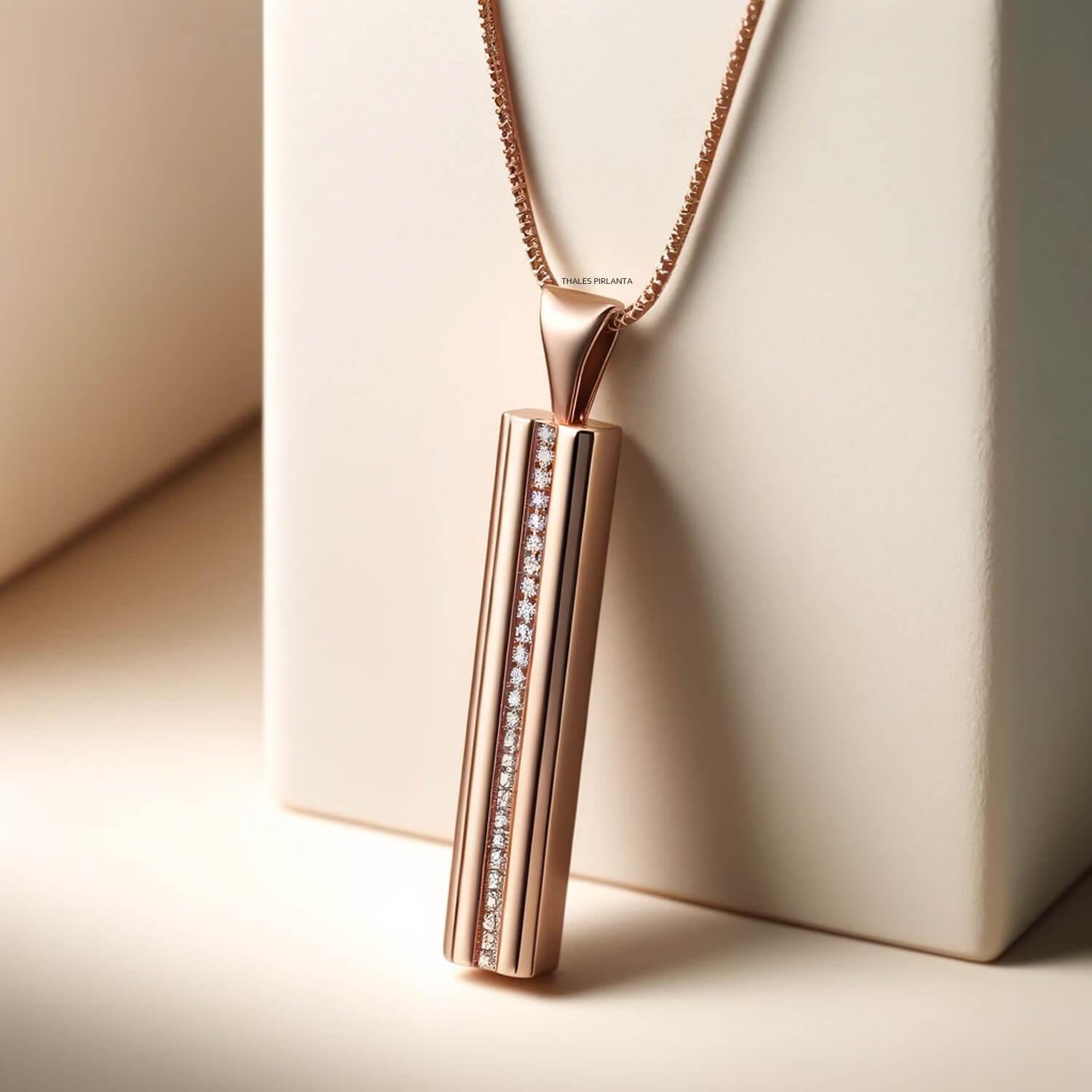 Barline Tasarım Pırlanta Kolye