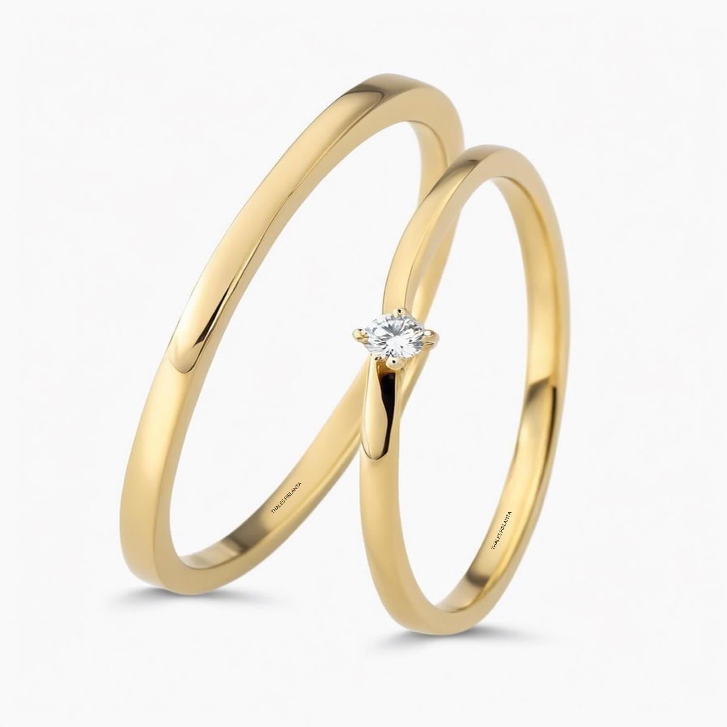 Beyaz Altın Alyanslar