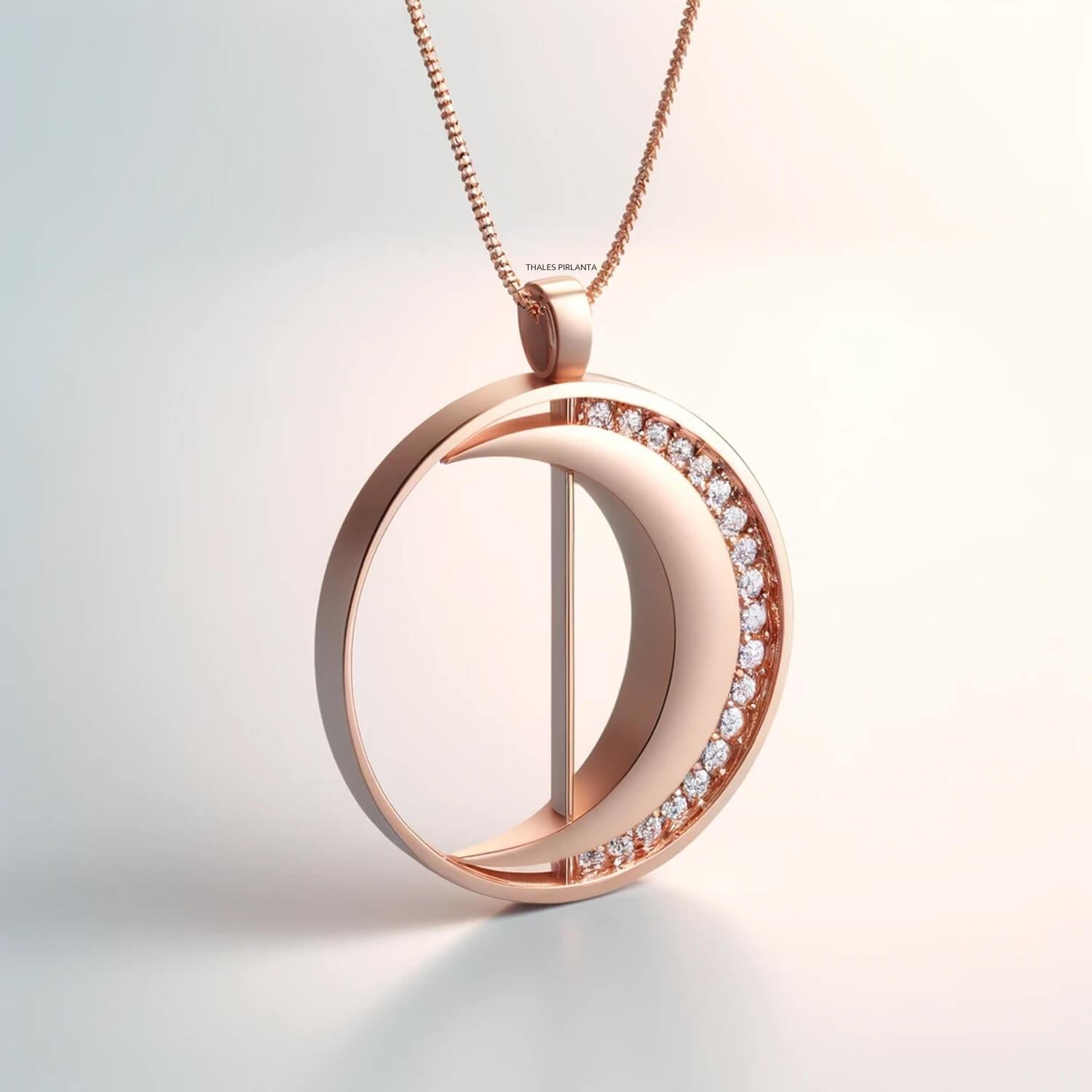 Crescent Tasarım Kolye