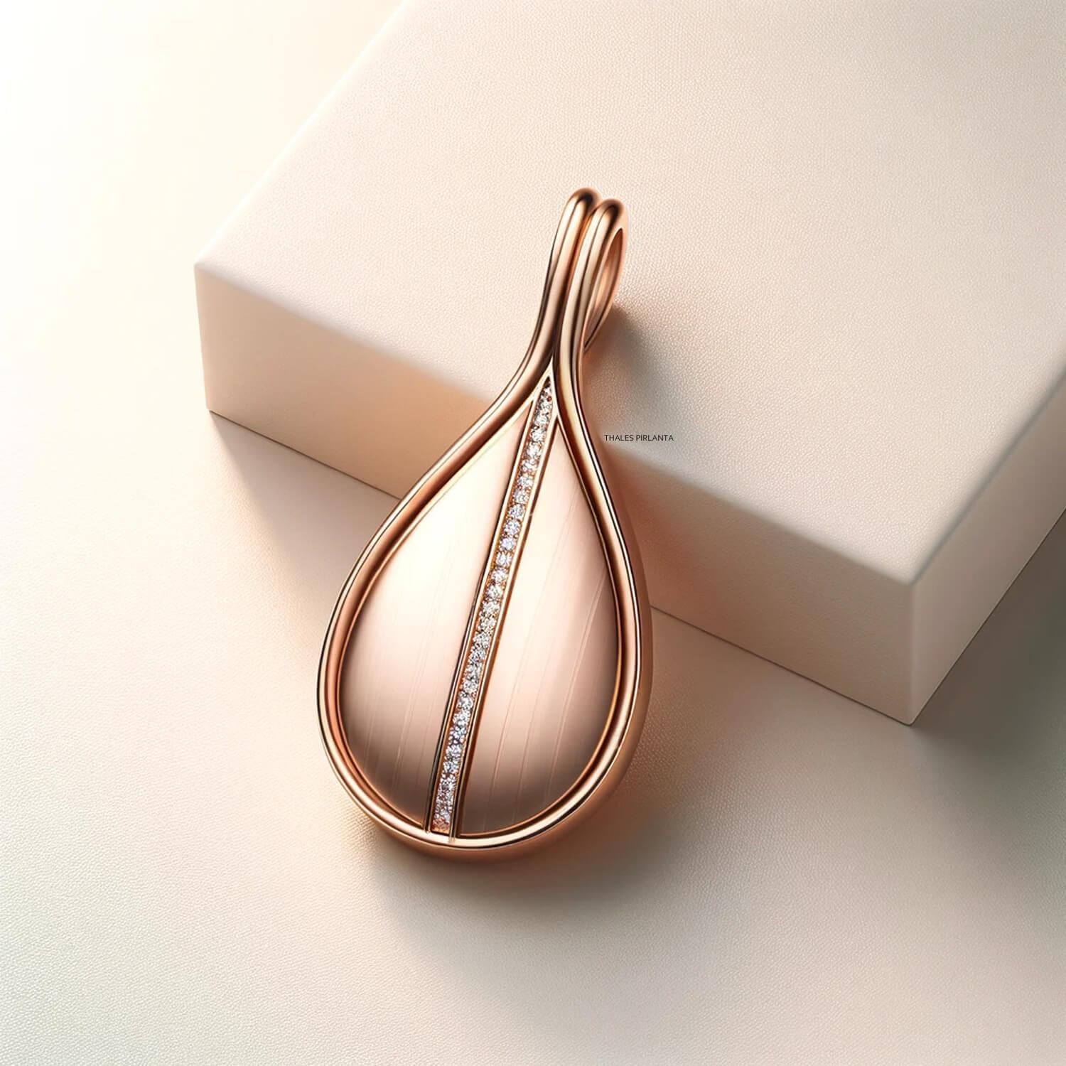 Dewdrop Spark Tasarım Kolye