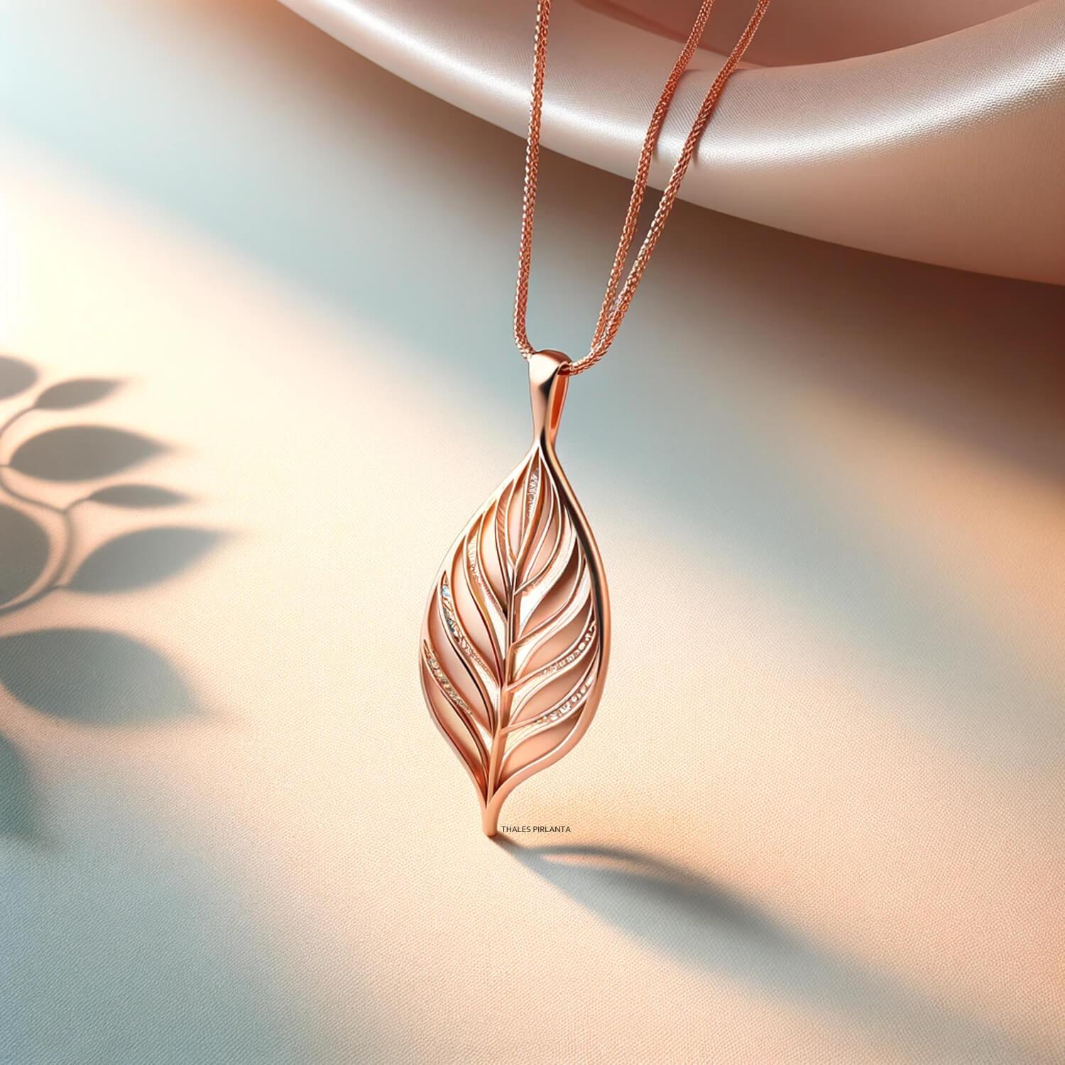 Folia Tasarım Pırlanta Kolye