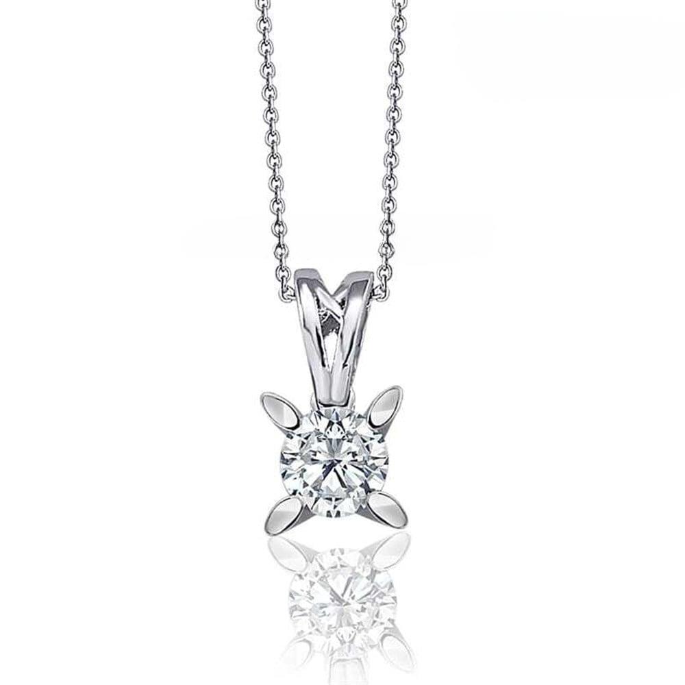 GIA Pırlanta Kolye 0.50 F VS2