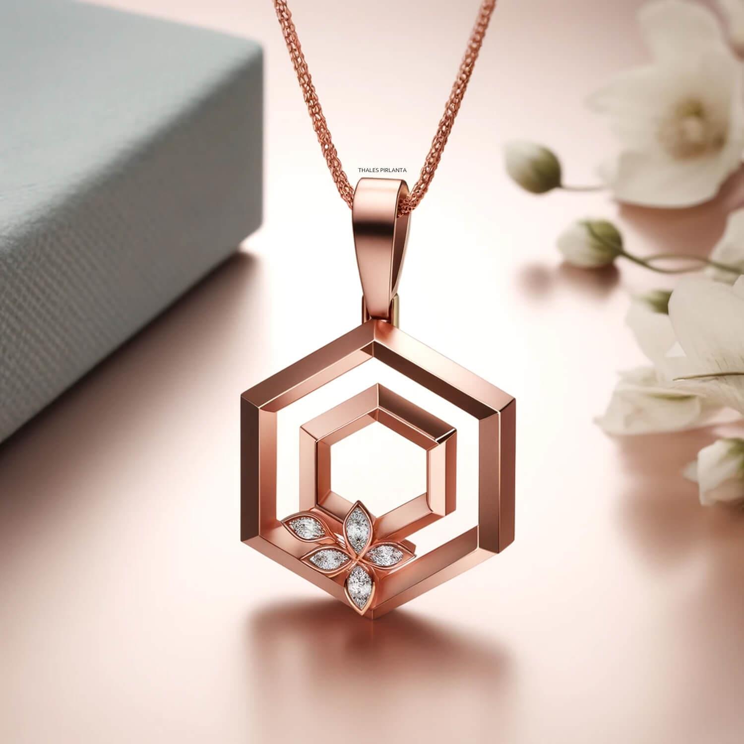 HexaAura Tasarım Kolye