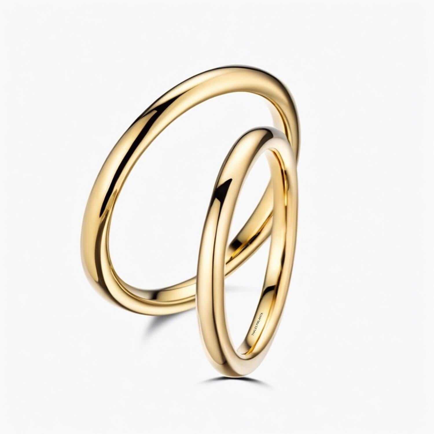 İsimli Altın Alyans