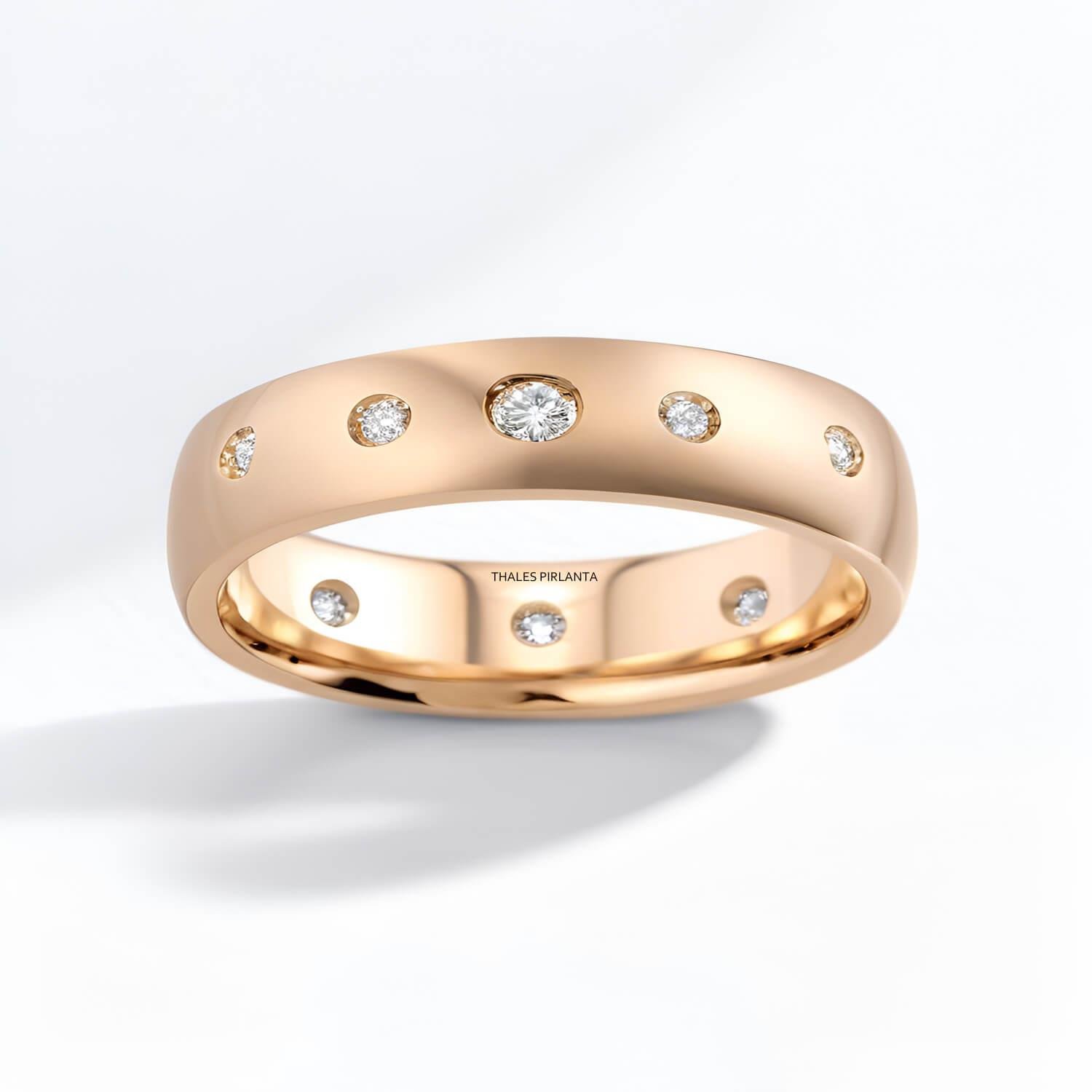 0,10 Karat Pırlanta Nişan Alyansları Fiyatları