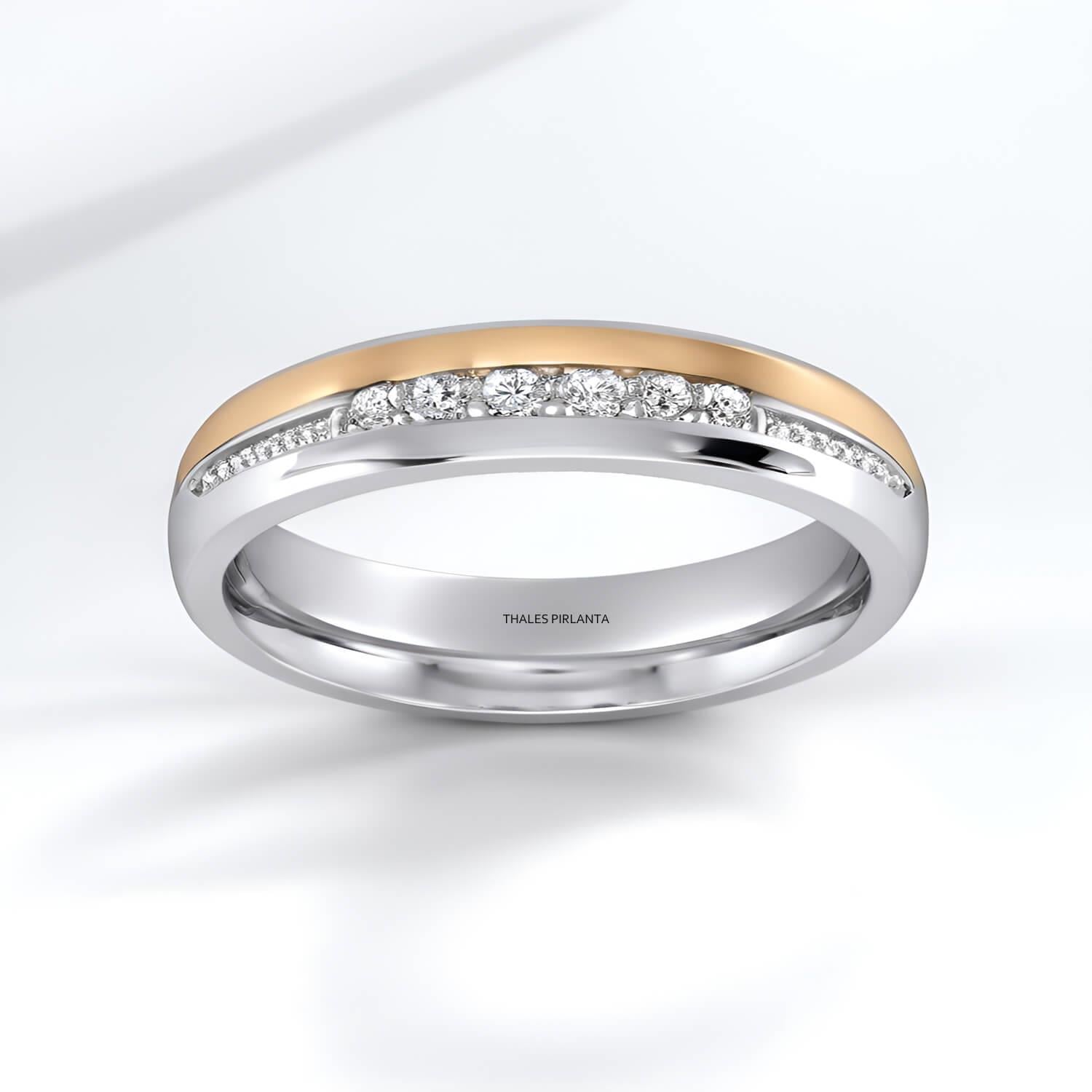 0,25 Karat F Renk Nişan Alyans