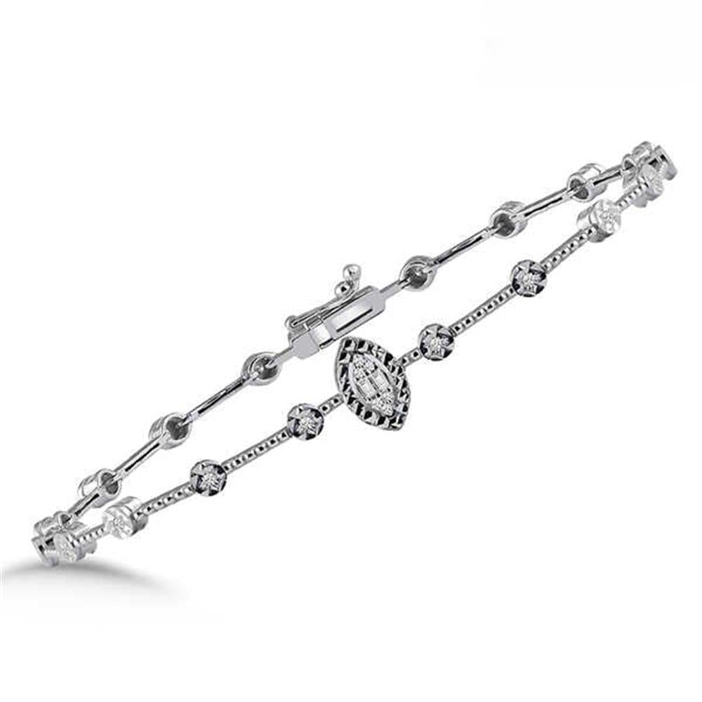 Pırlanta Bileklik Markiz Tasarım