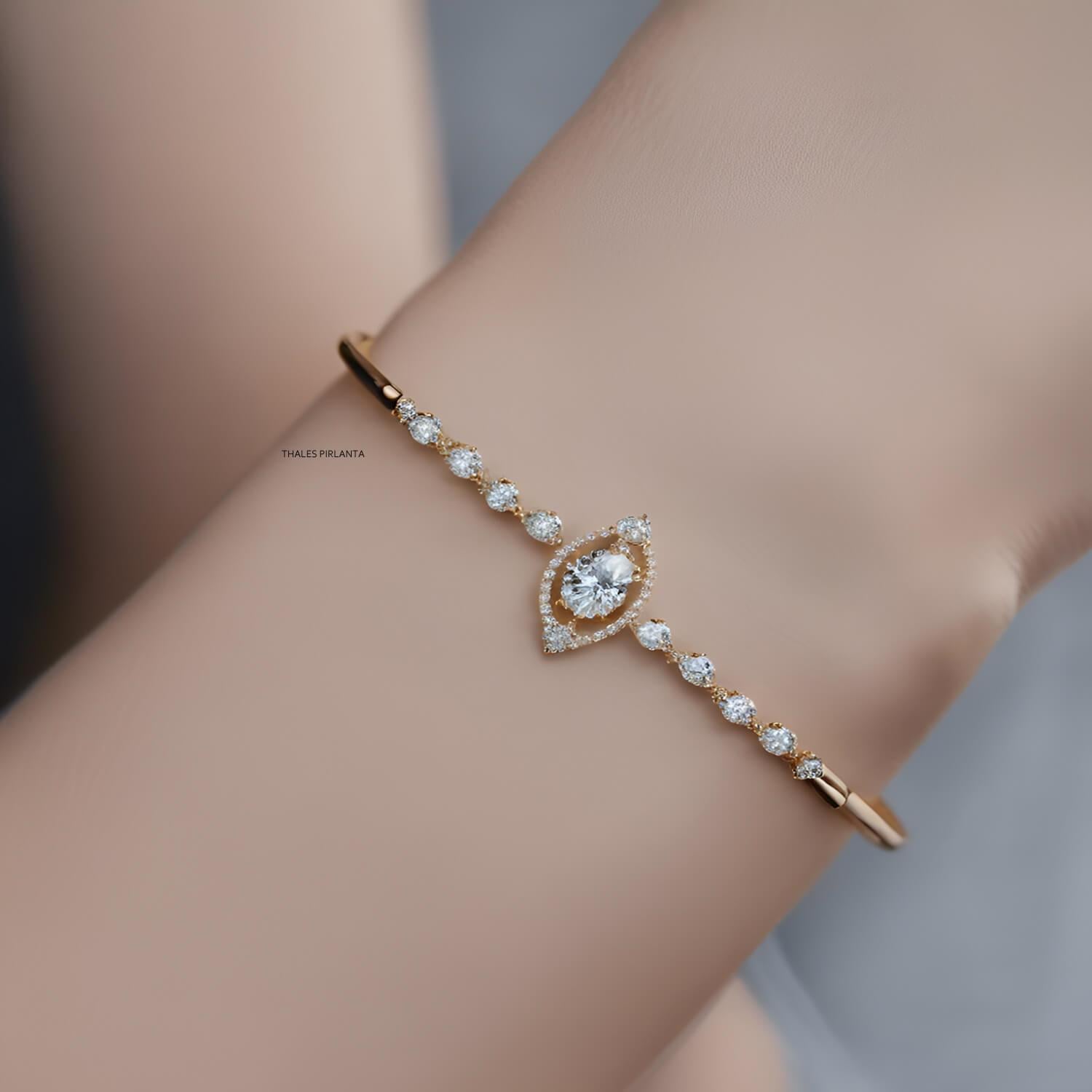 Pırlanta Bileklik Modeli