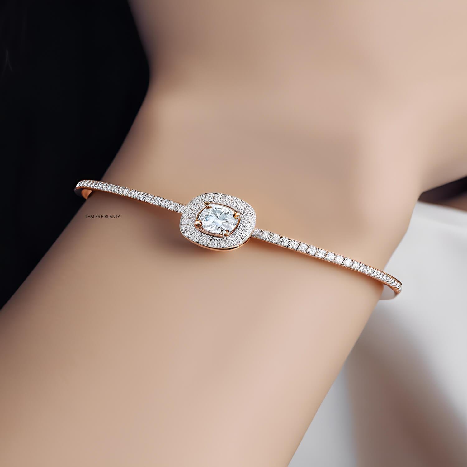 Pırlanta Bileklik Tasarımı