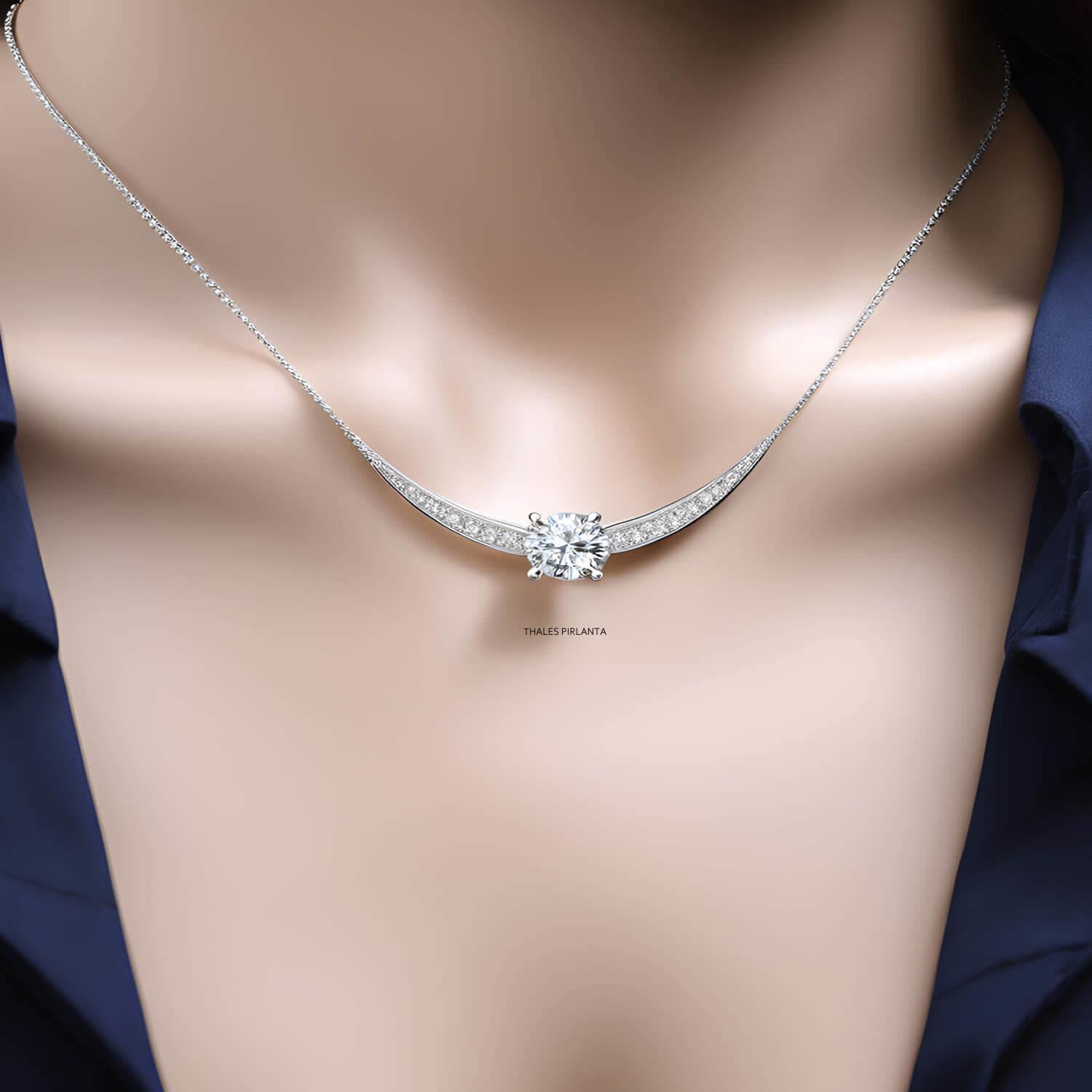 Pırlanta Gerdanlık Set Modeli