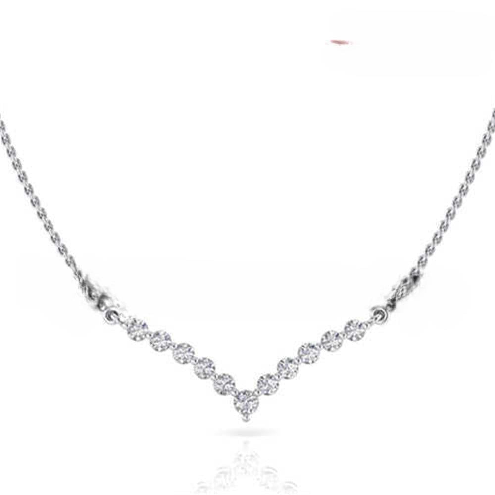 Pırlanta Kolye 0,77 Karat F VS