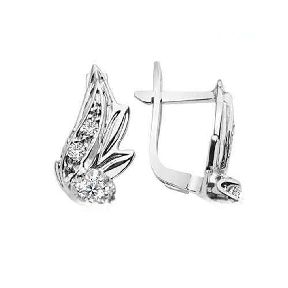 Pırlanta Küpe 0,30 Karat D color