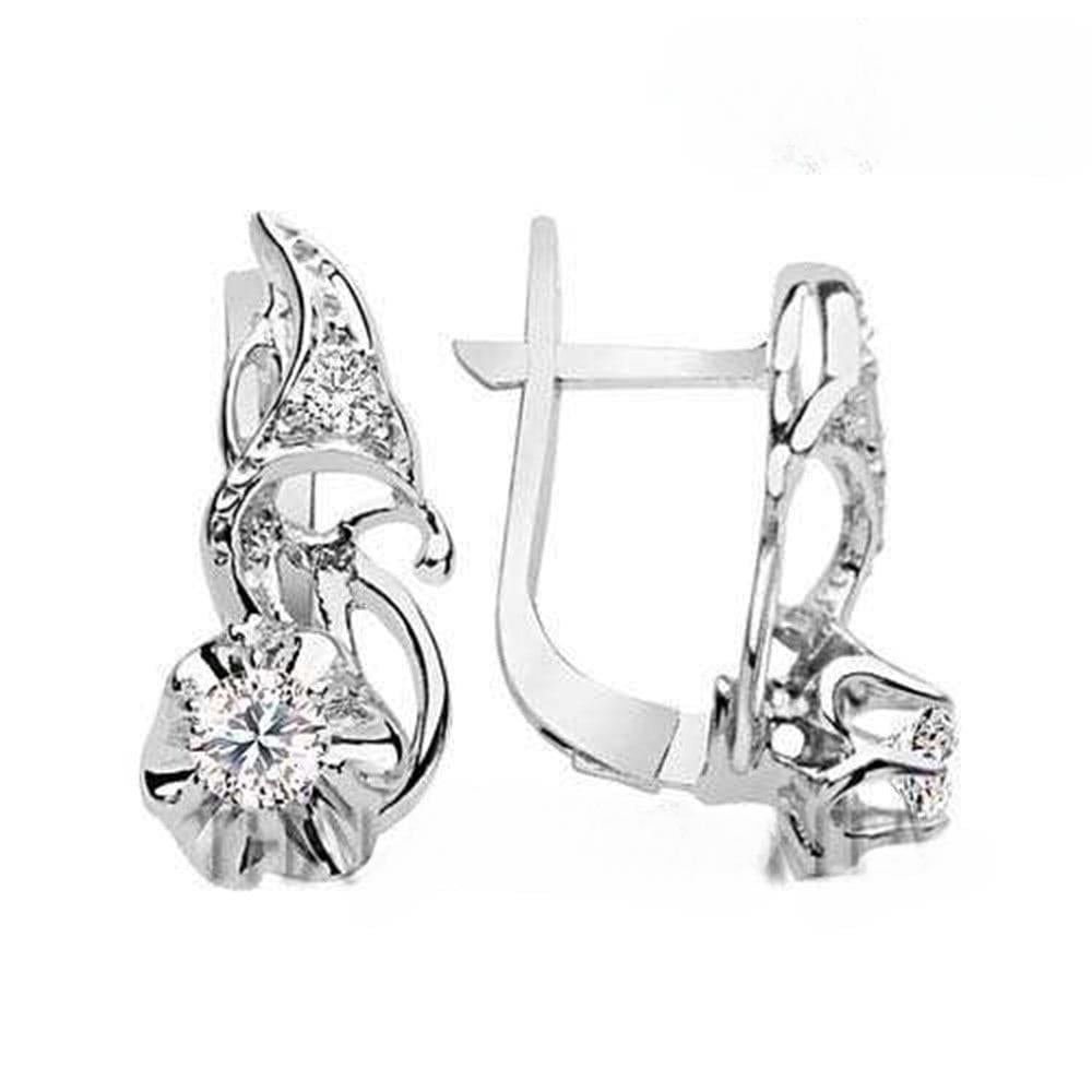 Pırlanta Küpe Modeli D Color