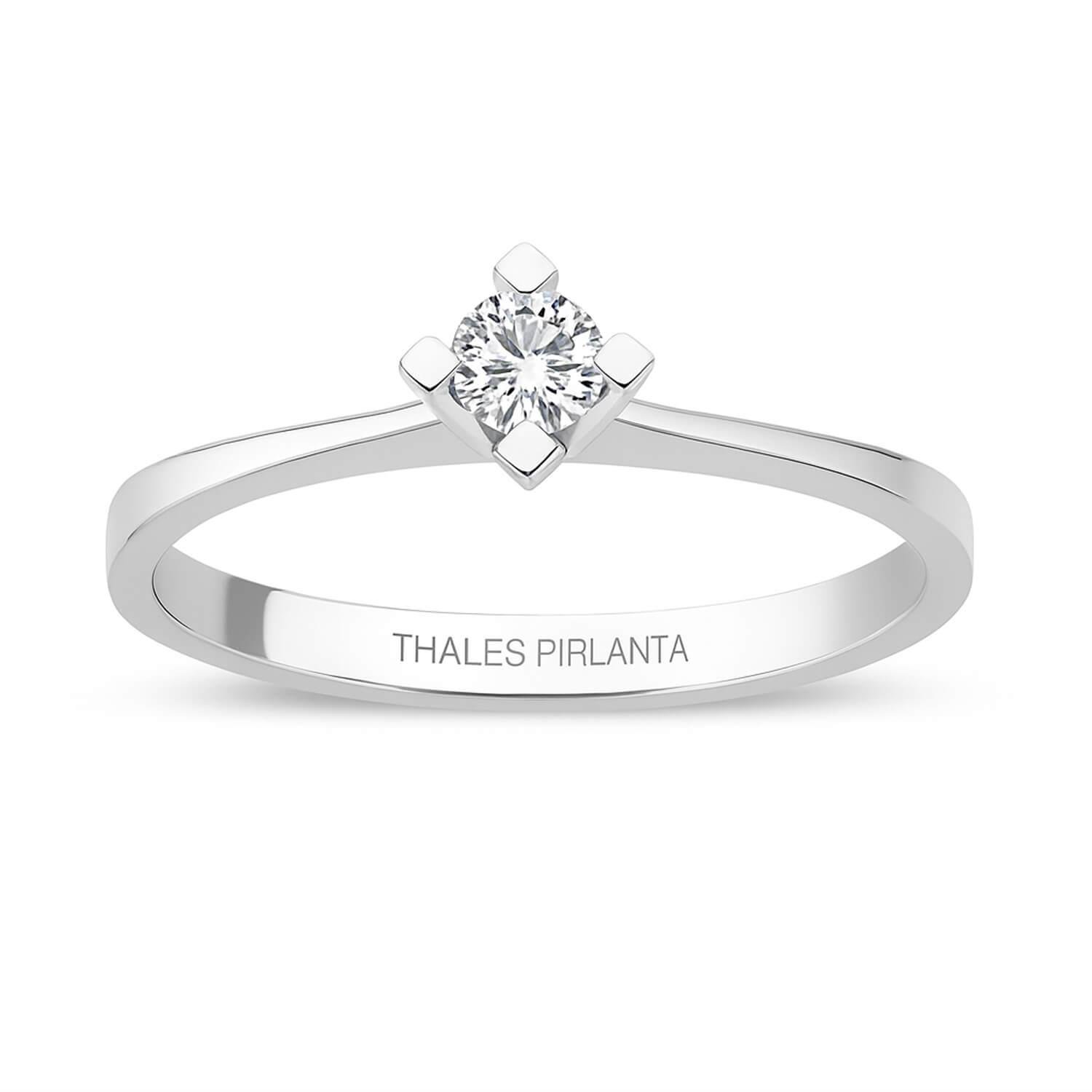 Pırlanta Tektaş 0.22 Karat H VS