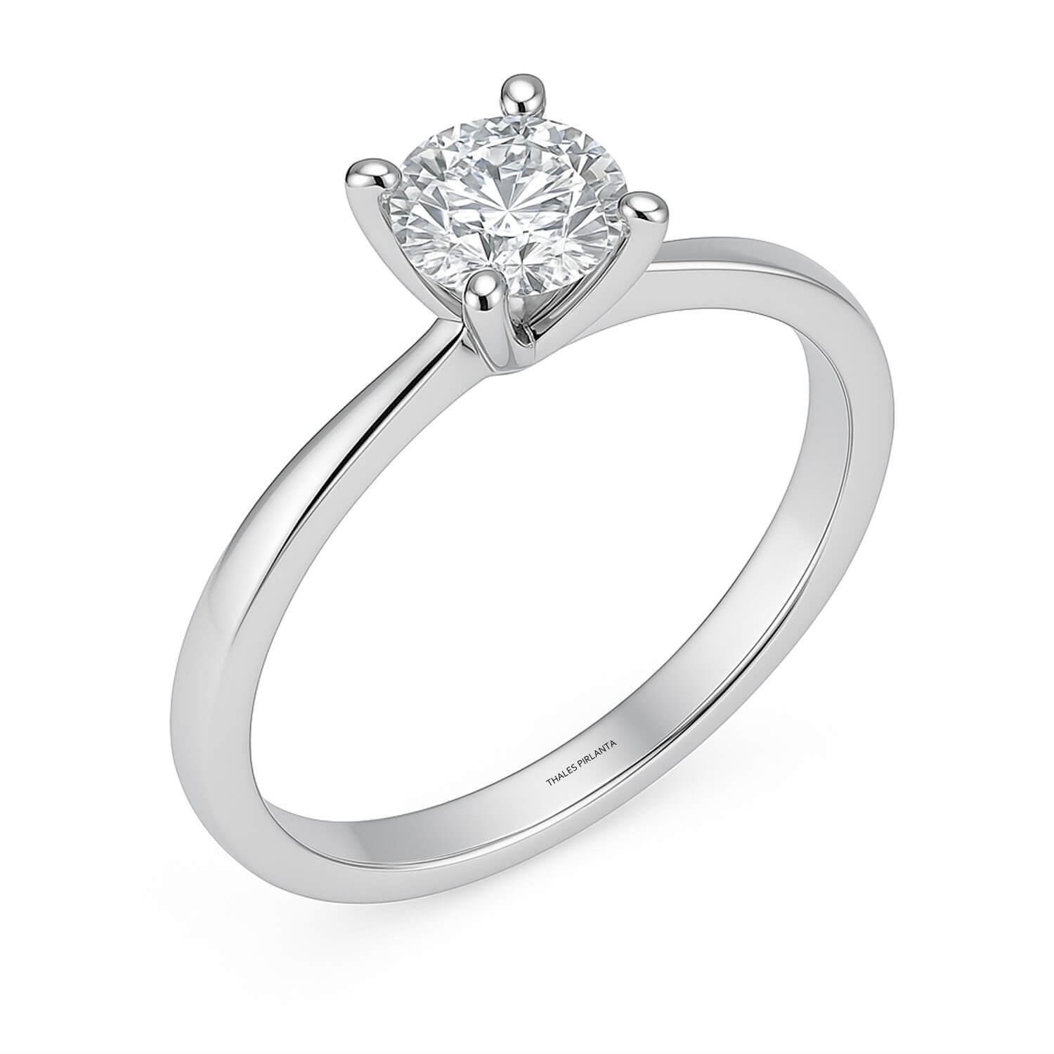 Pırlanta Yüzük 0.25 Ct G VS