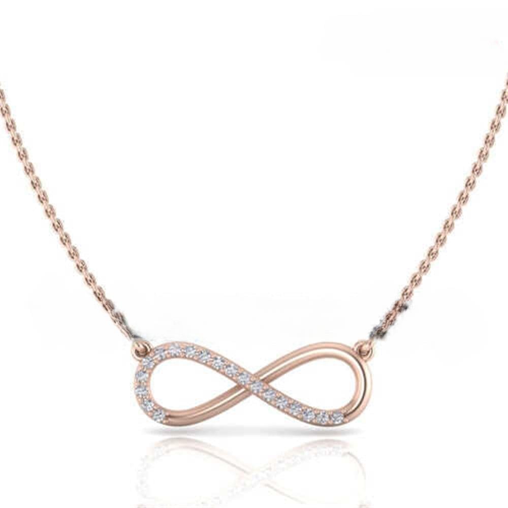 Sonsuzluk Kolyesi 0,09 Ct F VS