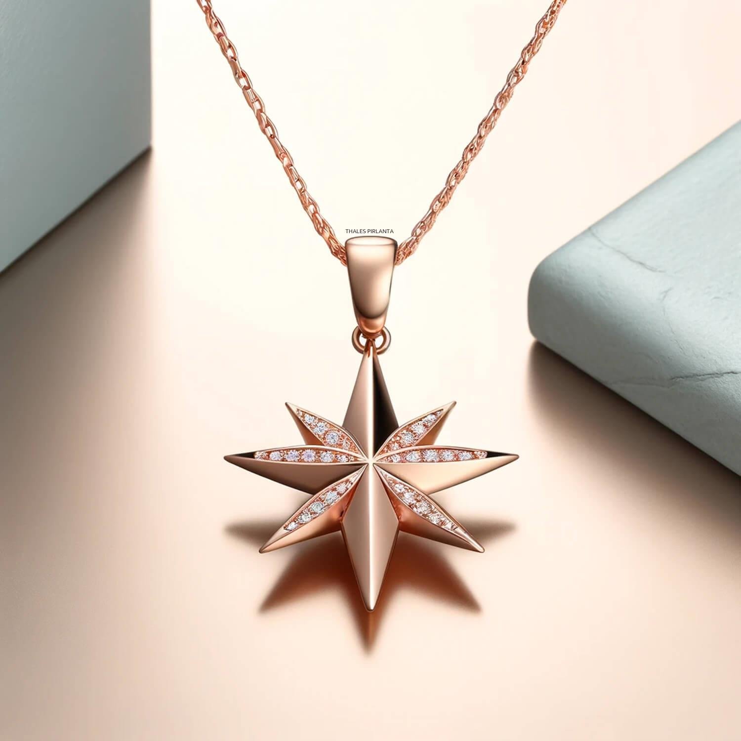 Starfire Özel Tasarım Pırlanta Kolye