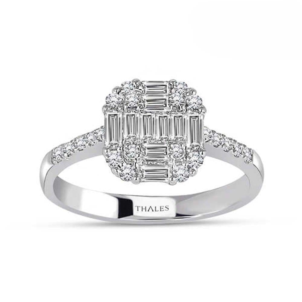 Tasarım Baget Pırlanta 0.55 Karat