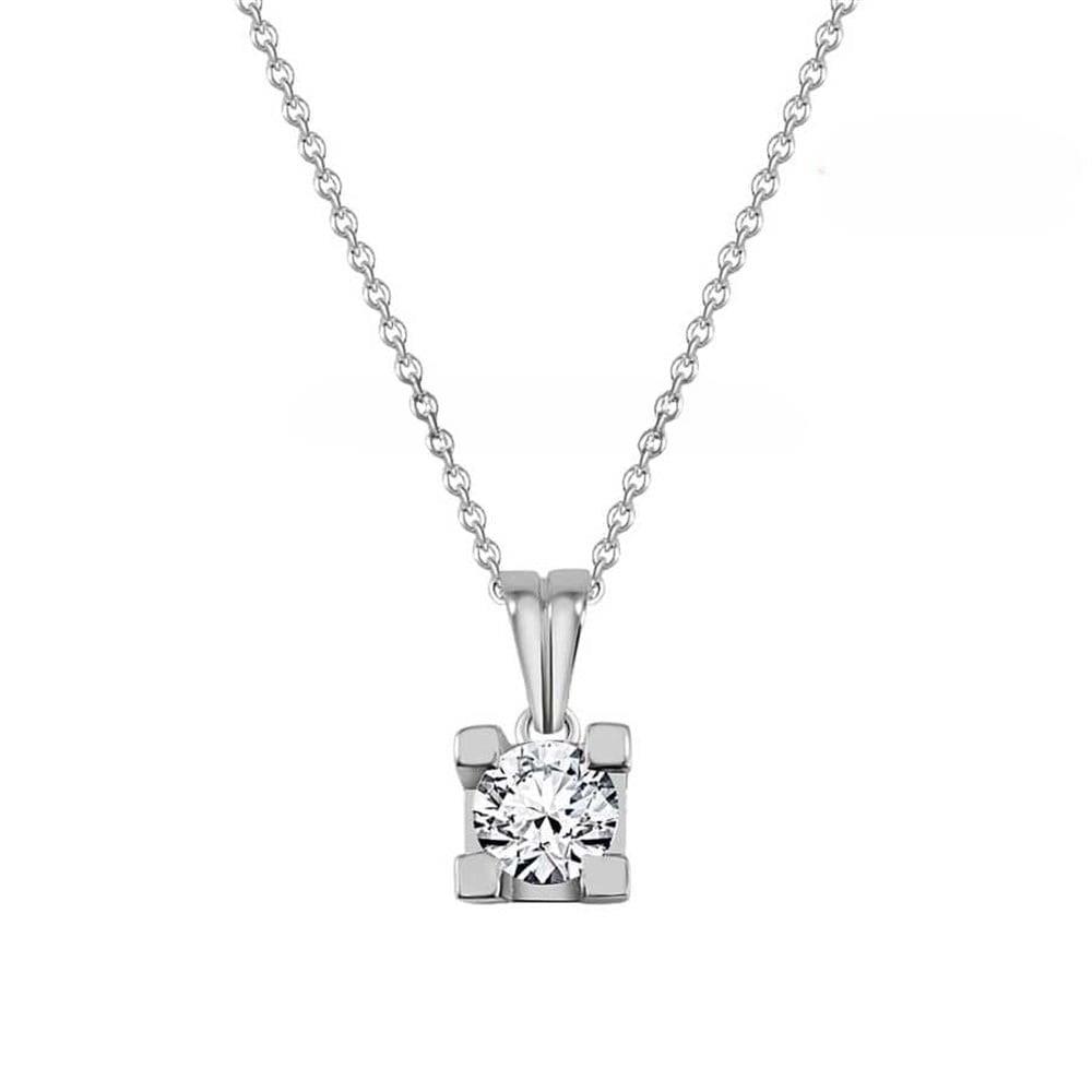 Tektaş Pırlanta Kolye 0,50 H SI