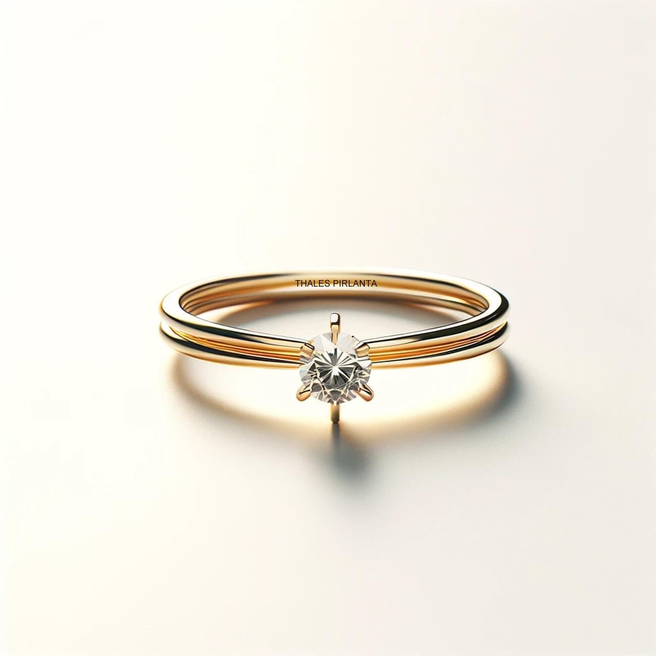 Tektaş Yüzük 0,30 Karat E SI2 HRD