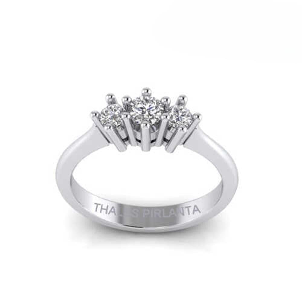 Tria Pırlanta Modeli 0,56 Karat F VS