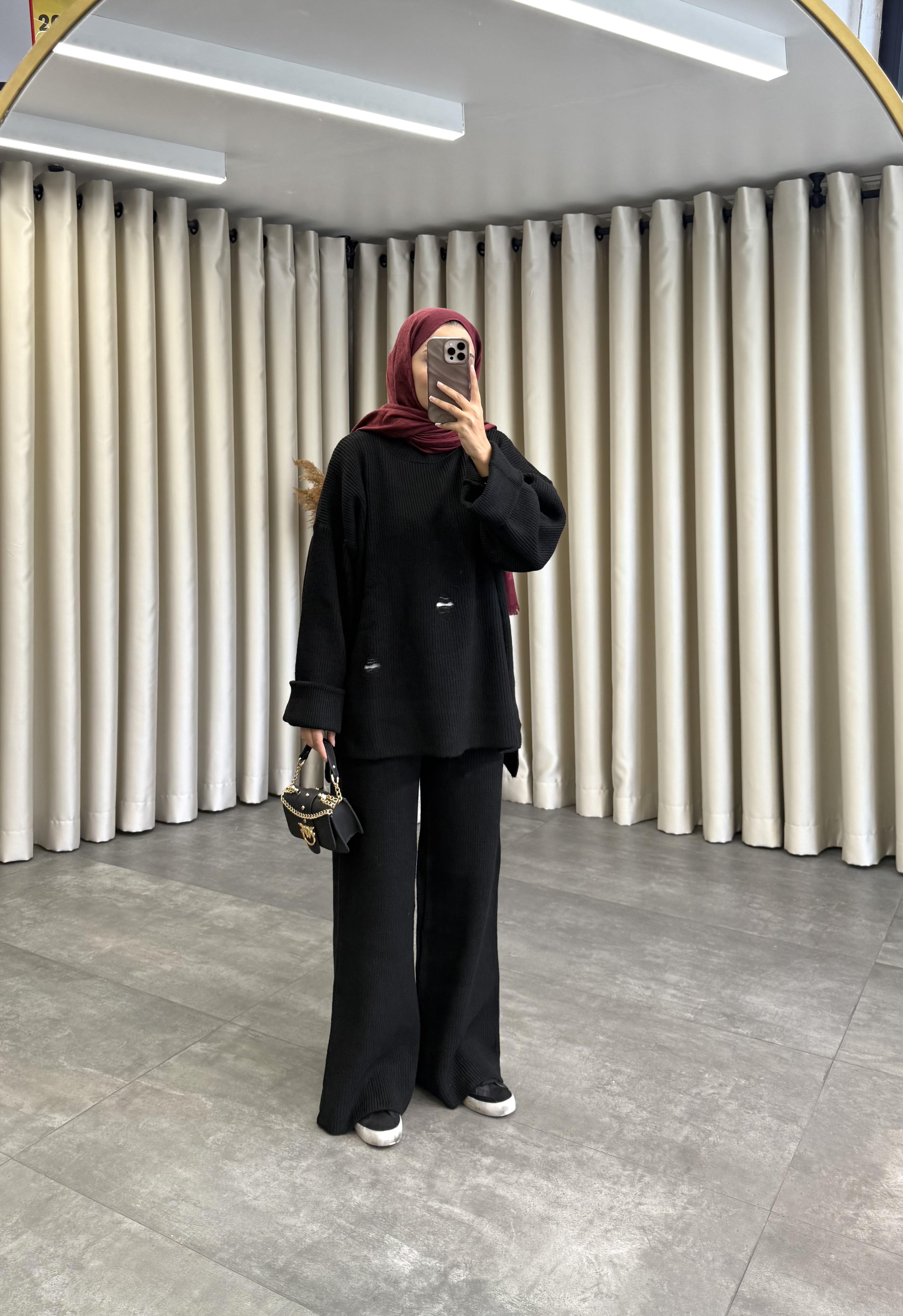 Triko Takım  Siyah