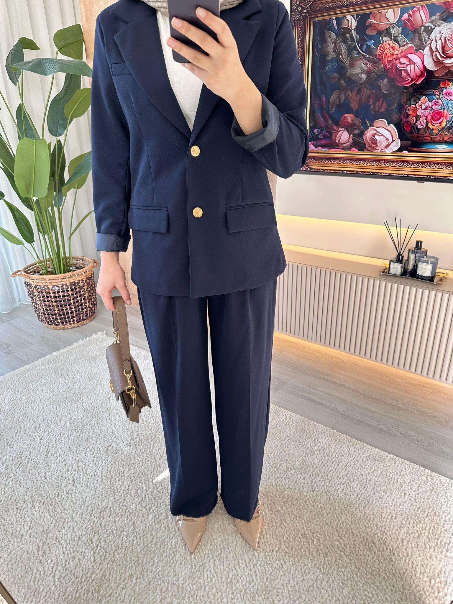 Blazer Takım LACİVERT