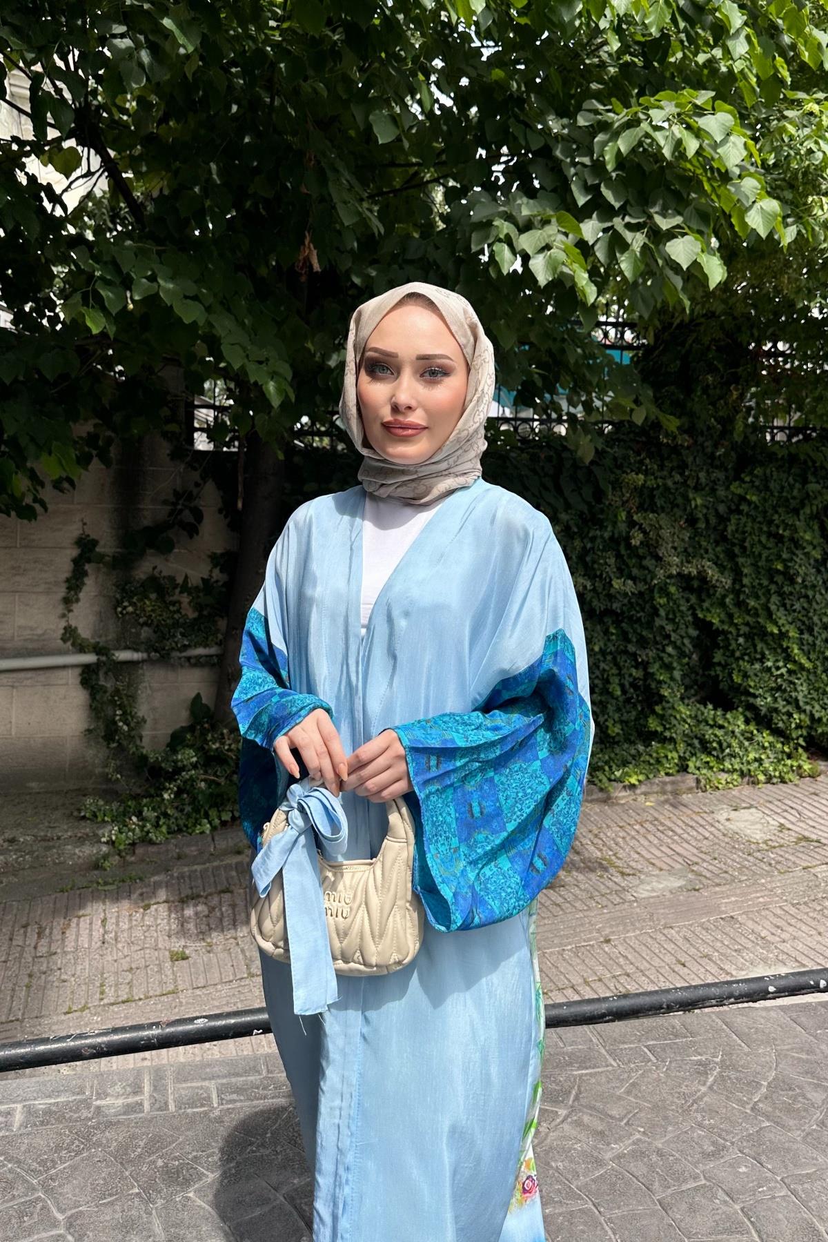 Jupiter Kimono MAVİ