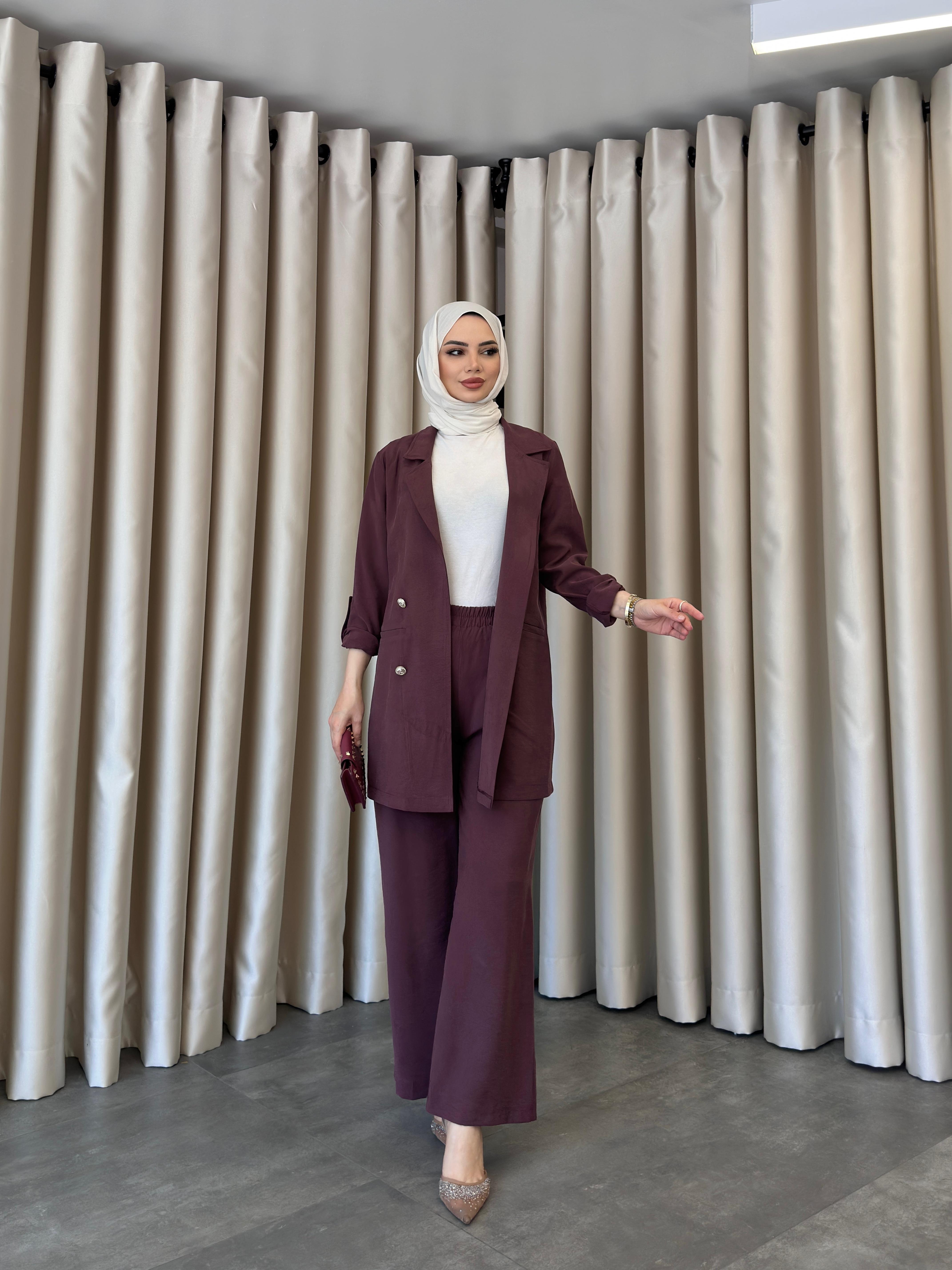 larisa blazer ceketli takım