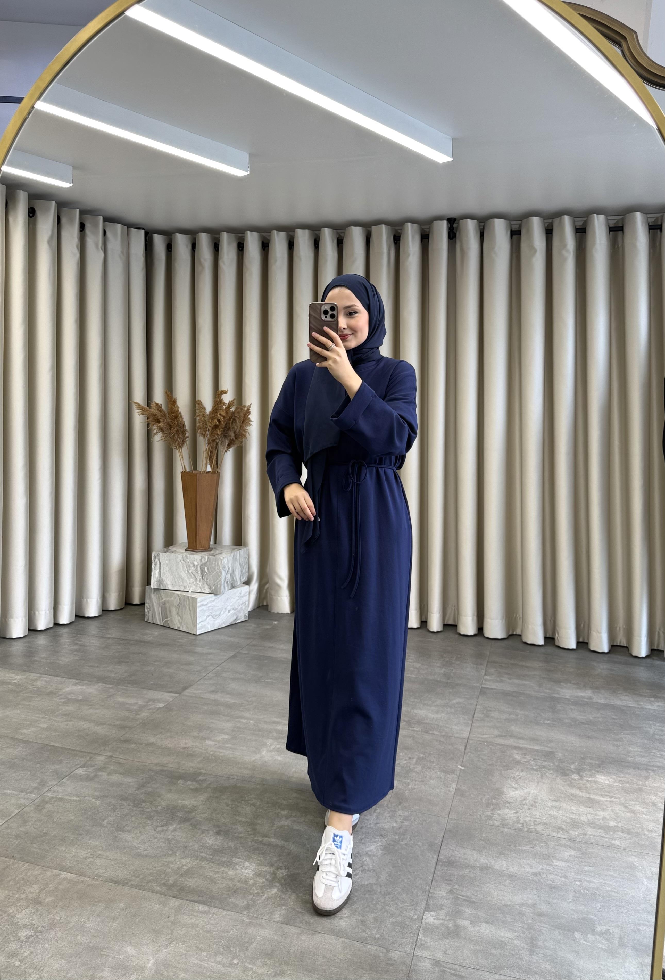 Oyşo Elbise Lacivert