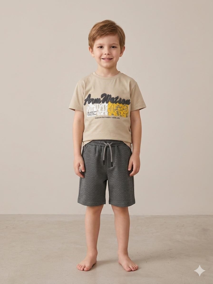 5-12 YAŞ GRUBU ALTI JOGGER KAPRİLİ TAKIM