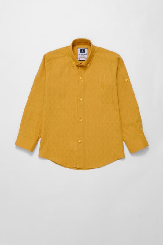 Erkek Çocuk Gömlek G4728 R03 Sarı