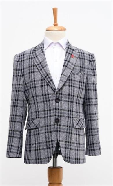 Erkek Çocuk Ceket C1408 R01 Siyah