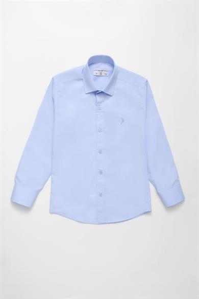 Erkek Çocuk Gömlek G3999 Açık Mavi