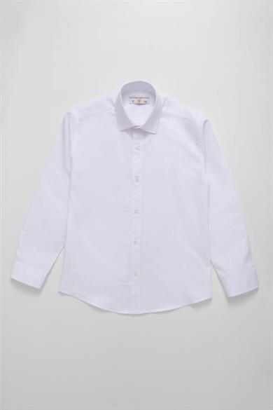 Erkek Çocuk Gömlek G3999 Beyaz