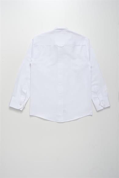 Erkek Çocuk Gömlek G4028 Beyaz