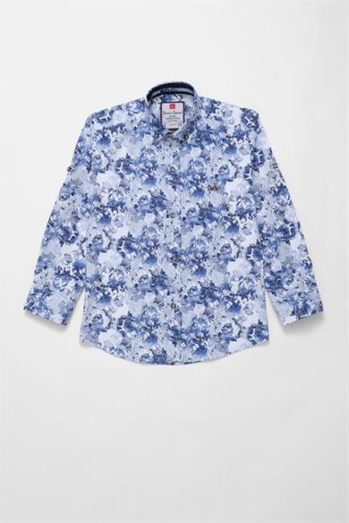 Erkek Çocuk Gömlek G4743 R01 Mavi