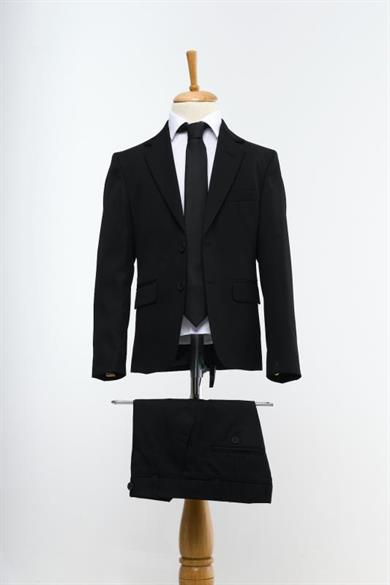 Erkek Çocuk Takım Elbise T02 Siyah