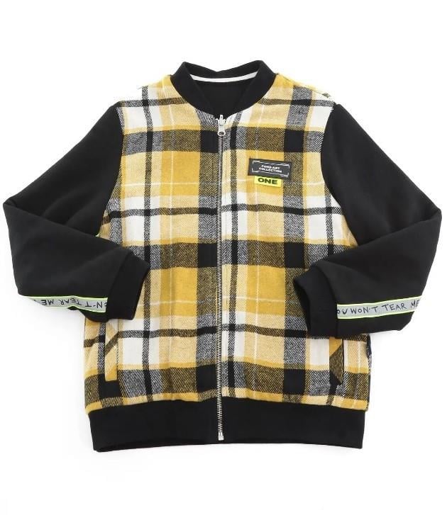 Erkek Çocuk Bomber Ceket D19C Sarı