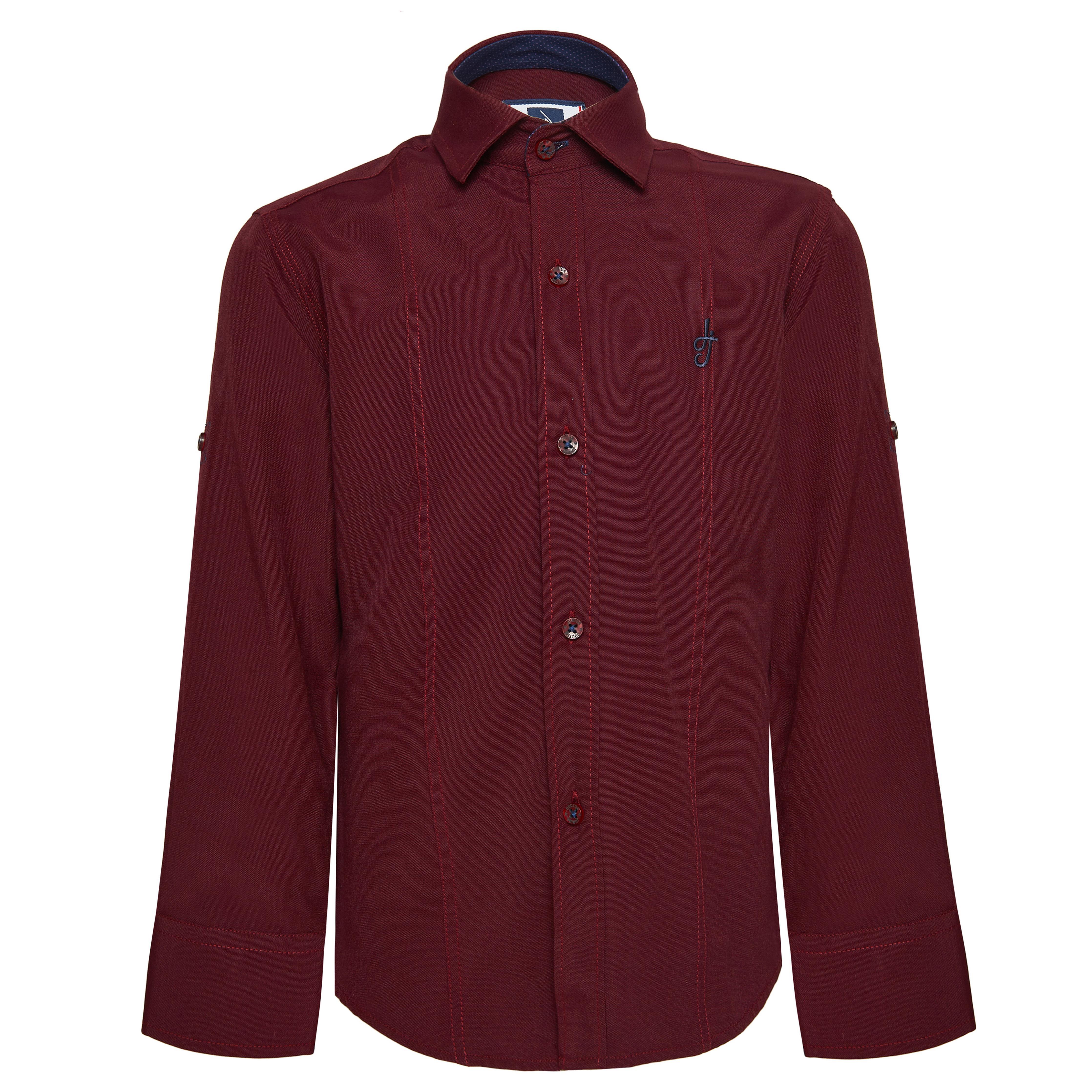Erkek Çocuk Gömlek G4379 R03 Bordo