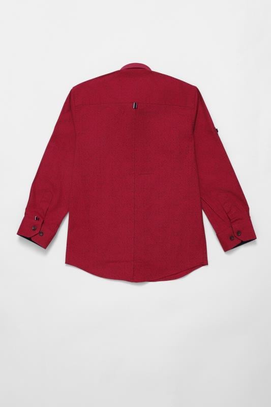 Erkek Çocuk Gömlek G4693 R02 Bordo